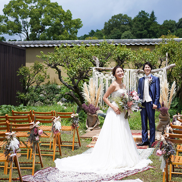 Japanese traditional Kominka Wedding