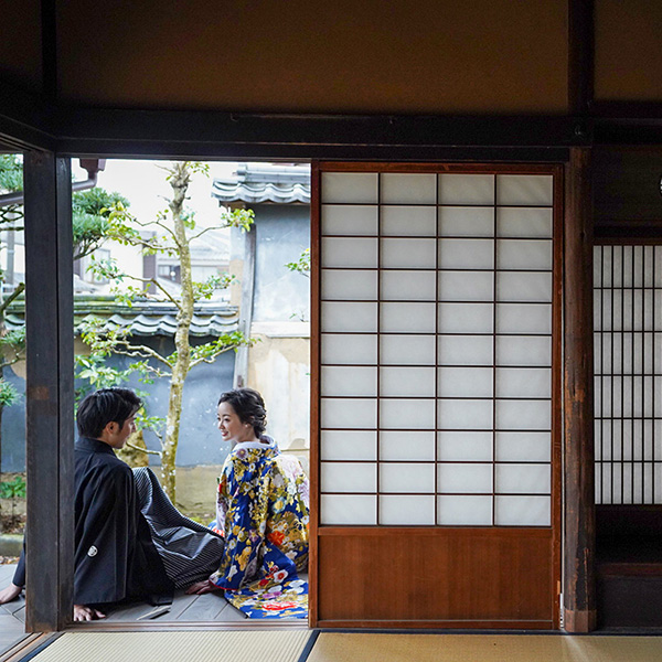 Japanese traditional Kominka Wedding