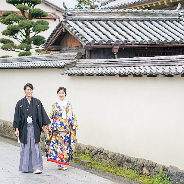 Japanese traditional Kominka Wedding