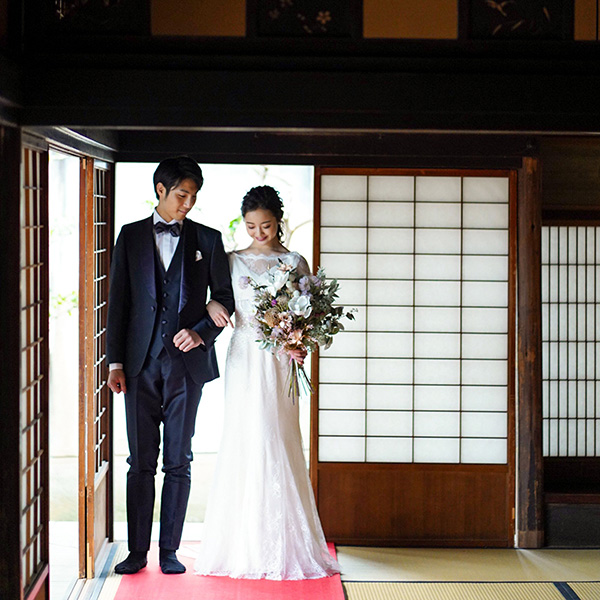 Japanese traditional Kominka Wedding