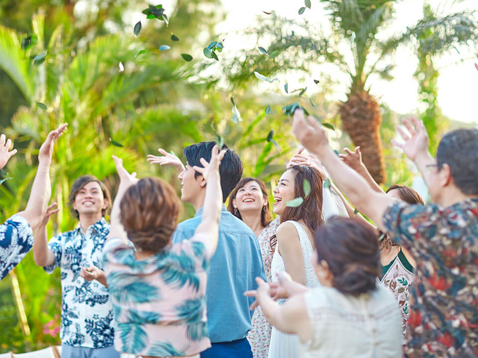 Petit Wedding Okinawa garden wedding