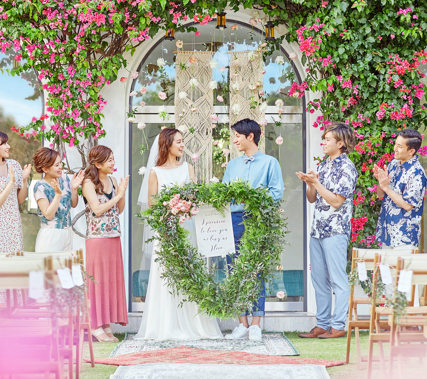 Petit Wedding Okinawa garden wedding